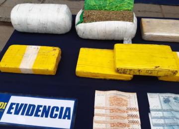 Incautan 10 kilos de cocaína y dos kilos de cannabis en vivienda de La Ligua