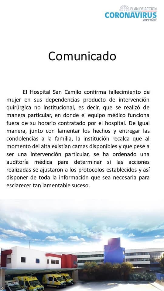 Investigarán muerte de mujer que tuvo cirugía en Hospital de San Felipe