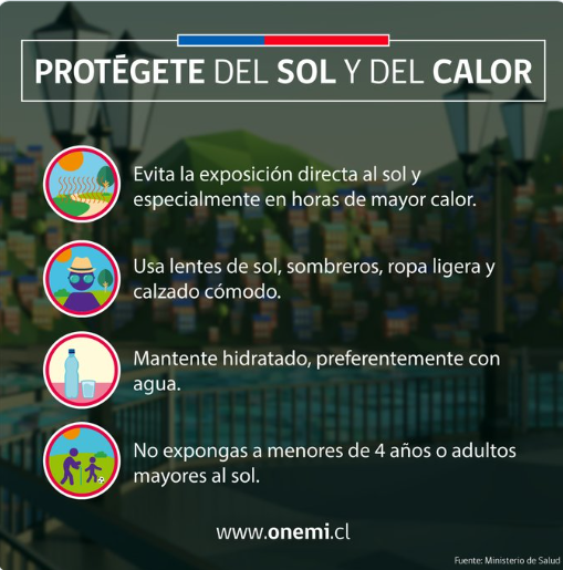 Consejos para protegernos del calor.