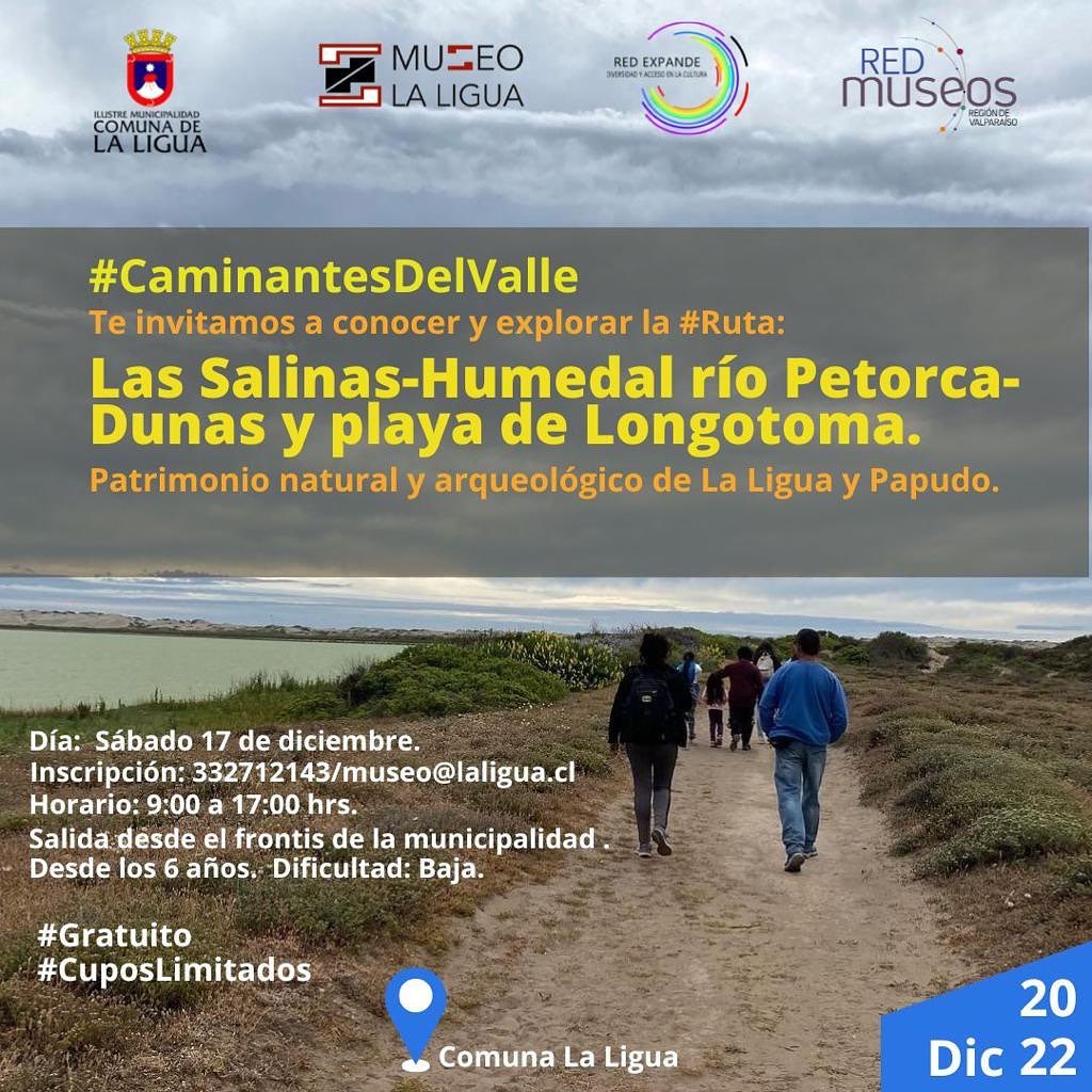 Quedan pocos cupos para participar en caminata a las Dunas de Longotoma en La Ligua