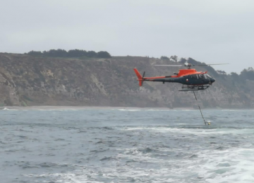 Rescatan ileso a kayakista que estaba a la deriva en Maitencillo