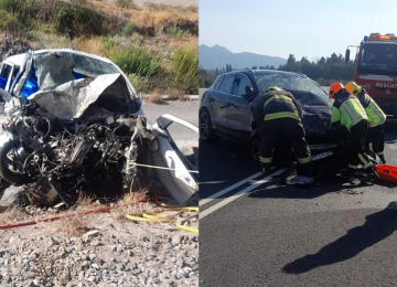 Accidente en Panquehue deja dos fallecidas y un hombre grave