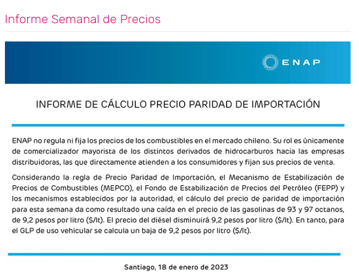 Bencinas a la baja: Congreso despachó mecanismo de estabilización de combustibles