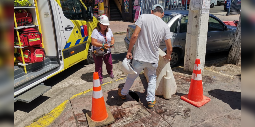 En Quillota adulta mayor cayó por tapa de recolector de aguas lluvias