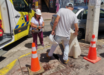 En Quillota adulta mayor cayó por tapa de recolector de aguas lluvias