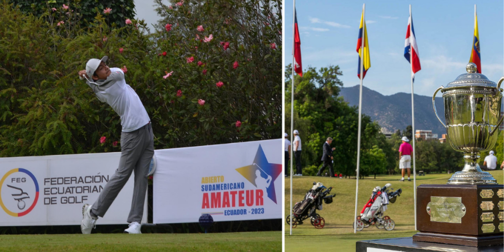 Golfista de Papudo debutó en Abierto Sudamericano de Quito