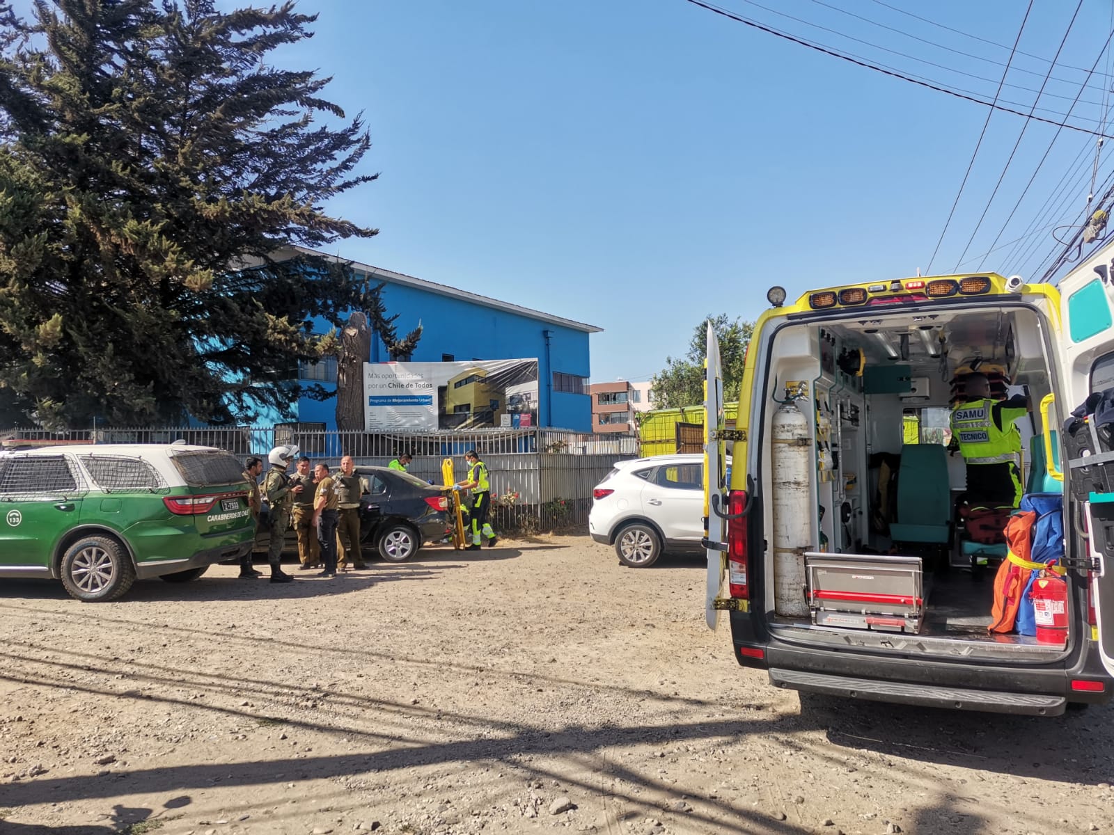 Hombre es herido a bala en la avenida Valparaíso en Quillota