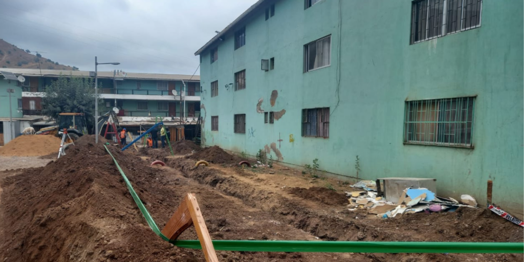 La Calera: Reposición de alcantarillado de Villa Centenario I lleva un 35% de avance