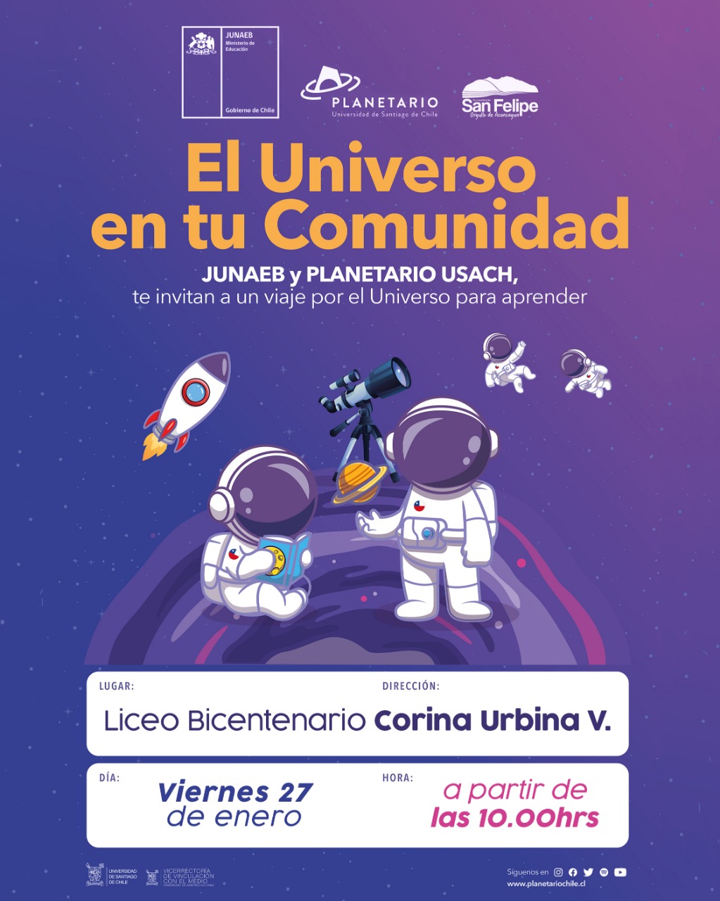 Planetario itinerante visita San Felipe este viernes