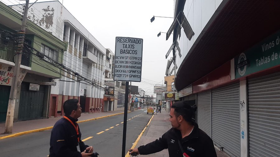 Quillota Este lunes comenzó cambio de sentido de tránsito por obras de pavimentación