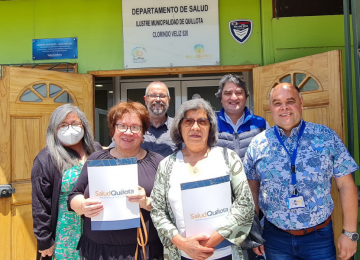 SaludQuillota entregó reconocimiento a dos profesionales que se acogieron a retiro
