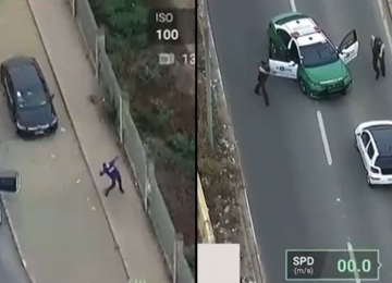 [VIDEO] Dron captó a hombres que intentaron ingresar droga a la cárcel de Valparaíso