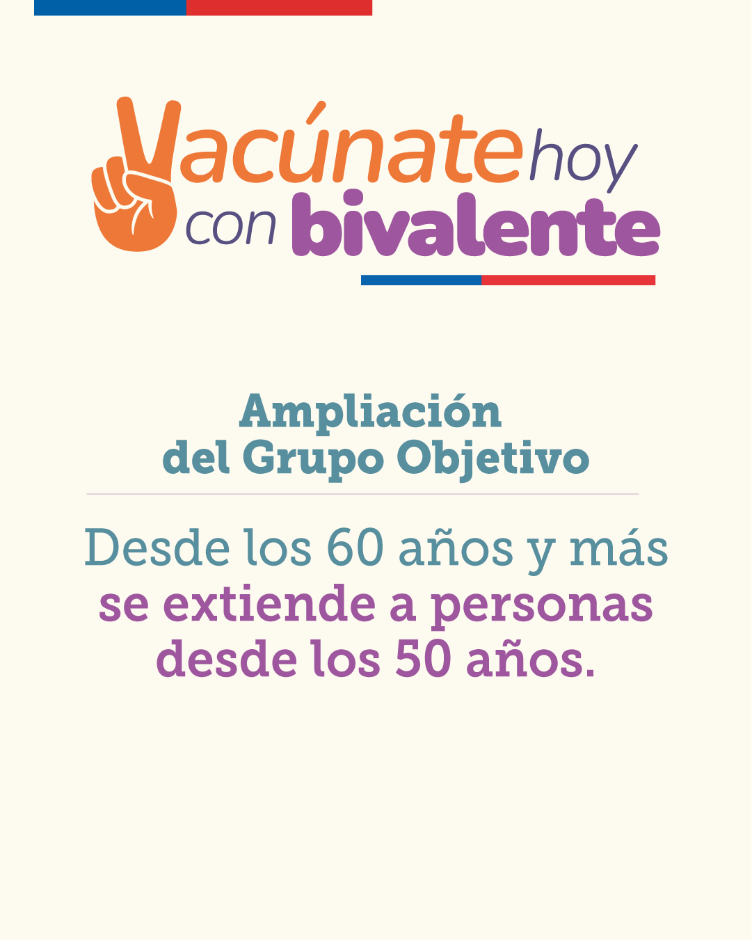 Vacuna bivalente Covid se aplicará a mayores de 50 años