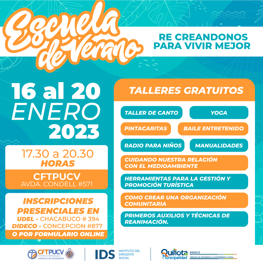 Yoga, manualidades y primeros auxilios 10 talleres gratuitos en enero en Quillota