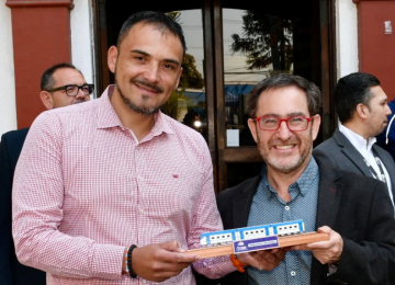 Alcalde Johnny Piraino se reúne con Ministro de Obras Públicas en Primera Mesa de Trabajo proyecto Tren Valparaíso- Santiago