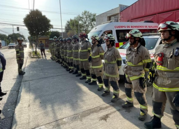 Bomberos de Quillota viaja a apoyar control de incendios forestales en el sur