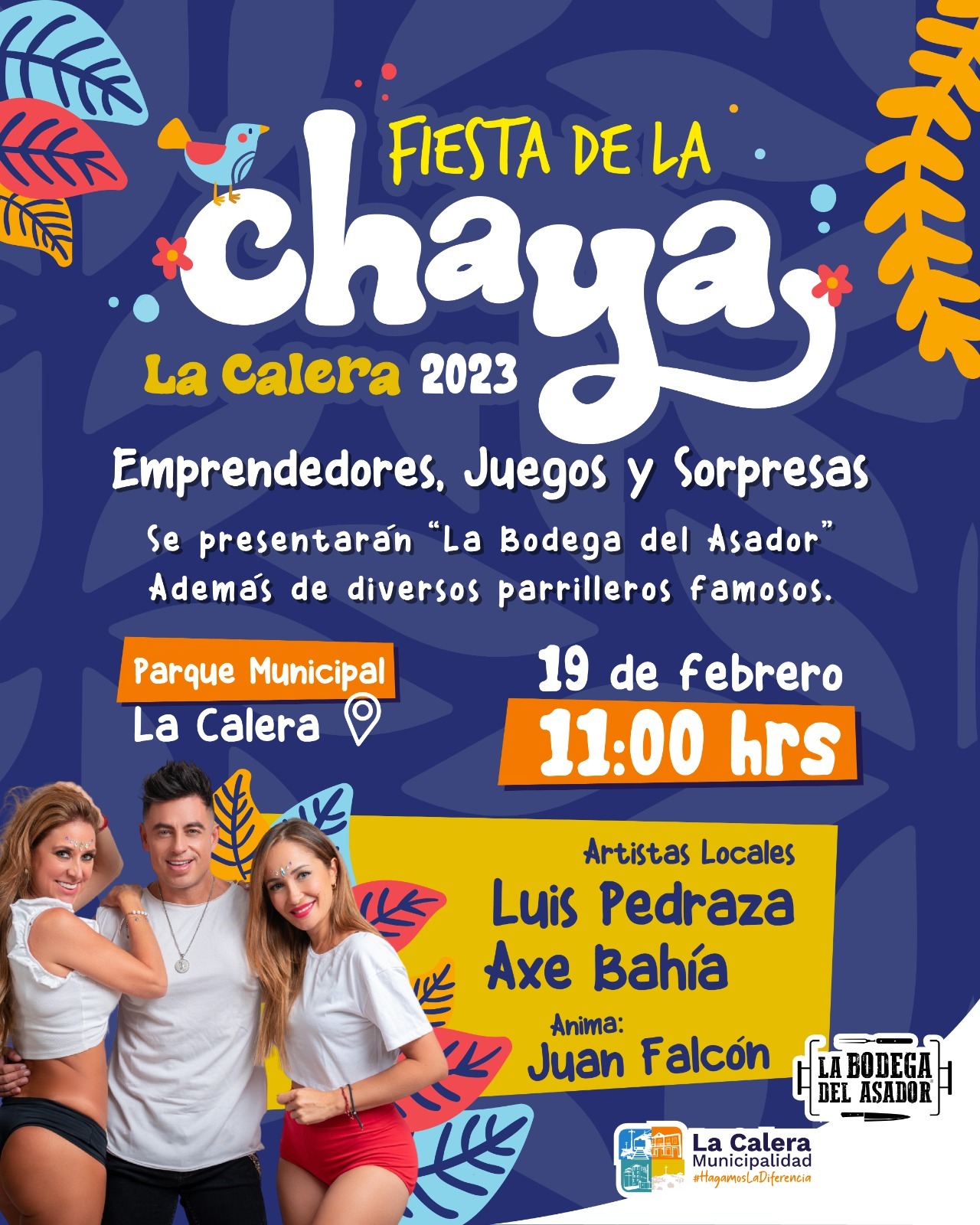 Fiesta de la Chaya de La Calera 2023: artistas