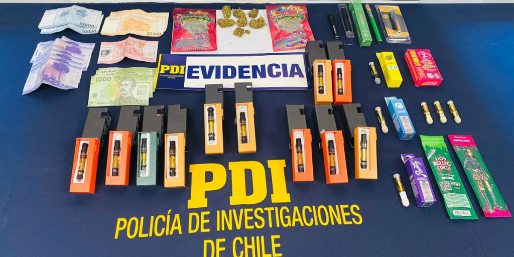 En Quillota detienen a mujer que vendía droga por red social