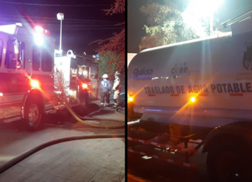 Quillota: Incendio destruyó una vivienda y dejó grandes daños en otra