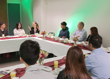 Estudiantes con mejores puntajes desayunaron junto las autoridades académicas de Santo Tomás Viña del Mar