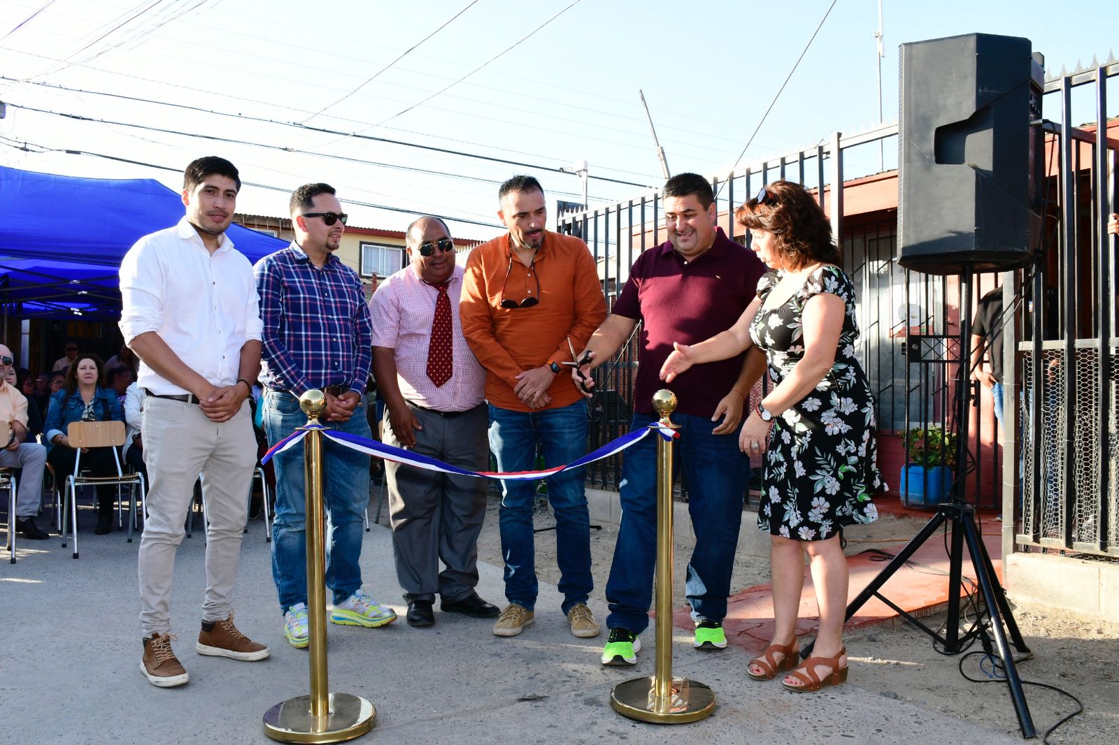 Inauguran 15 cámaras de televigilancia en villa de La Calera