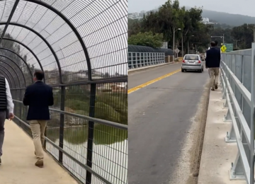 Inauguran renovado puente que conecta Zapallar con Puchuncaví