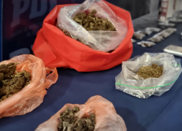Los Andes: Detienen a pareja por venta de droga a través de redes sociales
