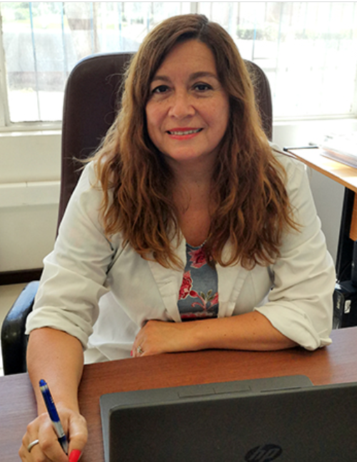 Marcela Noriel Astudillo, directora del Liceo Industrial de La Calera