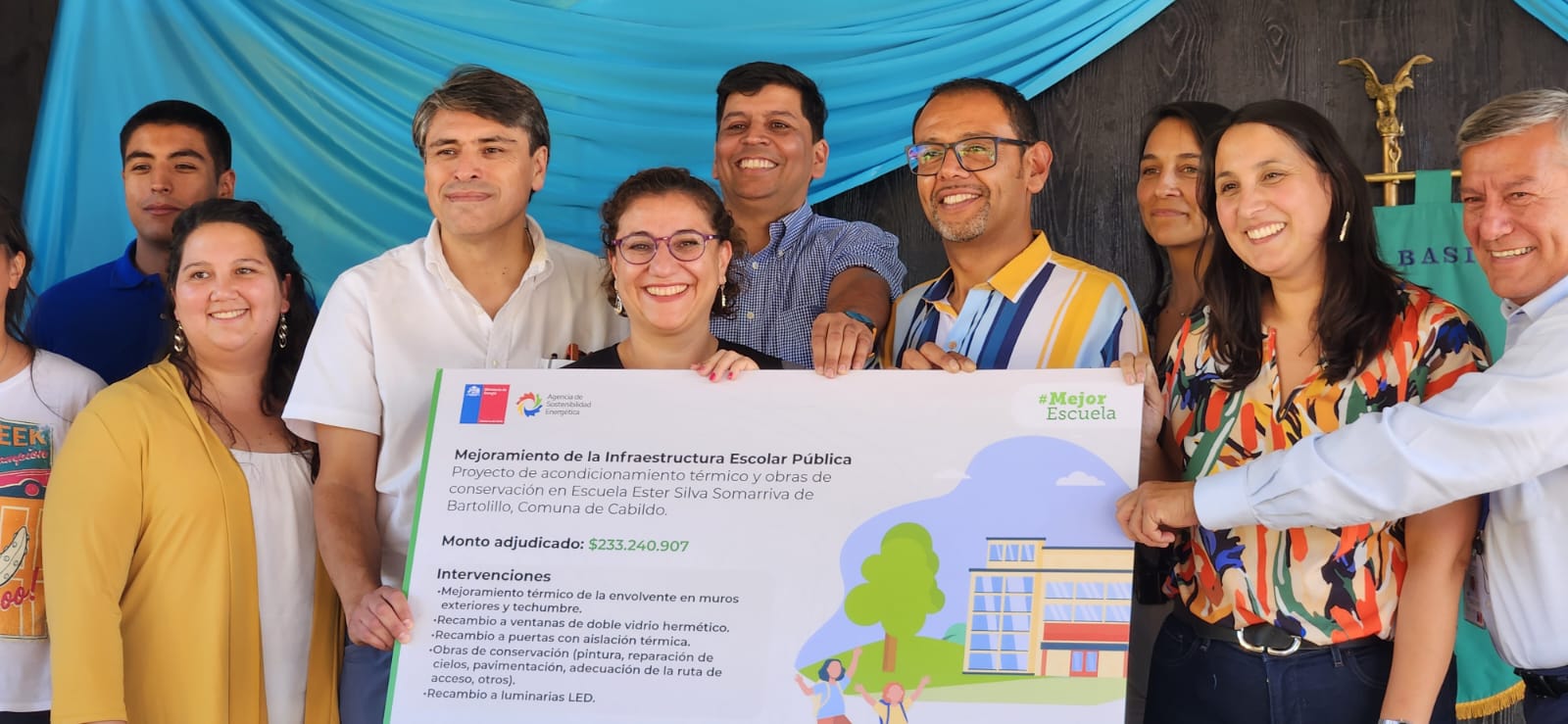 Preparan inicio de obras de acondicionamiento térmico en escuela de Cabildo