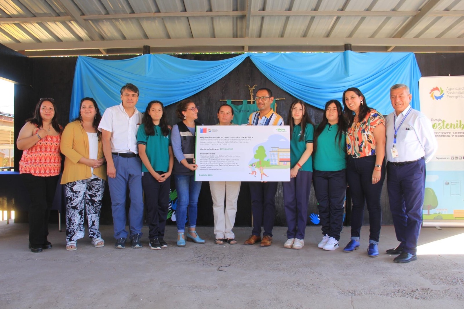 Preparan inicio de obras de acondicionamiento térmico en escuela de Cabildo