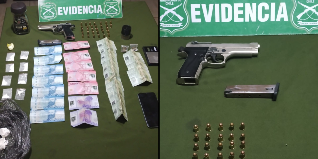 Quilpué: Evadió control vehicular y apuntó con arma a Carabineros