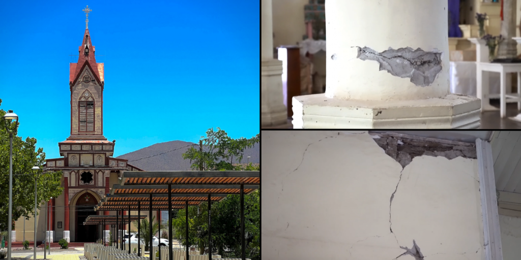 Seremi MOP visitó Iglesia de la Merced de Petorca para futuro proyecto de restauración