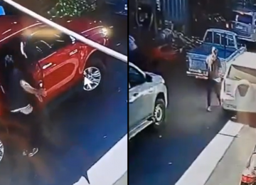 [VIDEO] La Calera: Siguieron a comerciante desde el banco y le robaron $4 millones