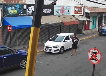 [VIDEO] Quillota: Buscan a hombre que realizó disparos en el centro