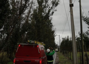 CGE activa plan de acción preventivo ante lluvias que afectarán a la región de Valparaíso