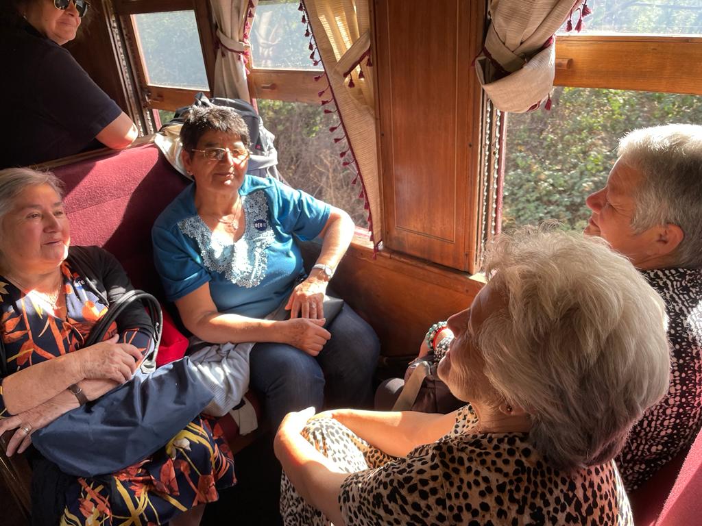 [FOTOS] Crucinos disfrutaron con el Tren del Recuerdo