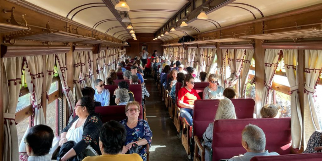 [FOTOS] Crucinos disfrutaron con el Tren del Recuerdo