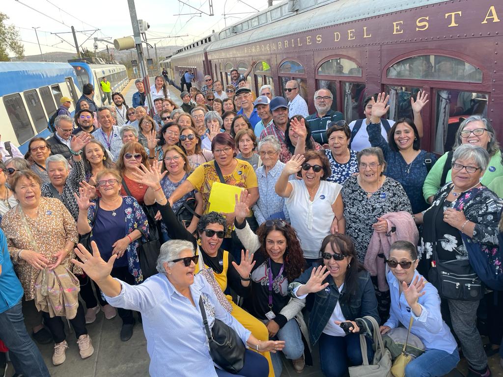 [FOTOS] Crucinos disfrutaron con el Tren del Recuerdo