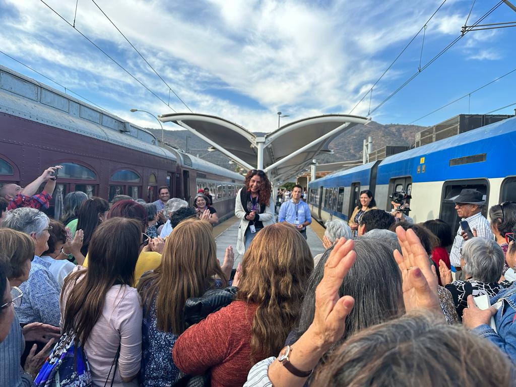 [FOTOS] Crucinos disfrutaron con el Tren del Recuerdo