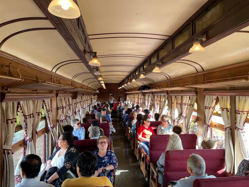 [FOTOS] Crucinos disfrutaron con el Tren del Recuerdo