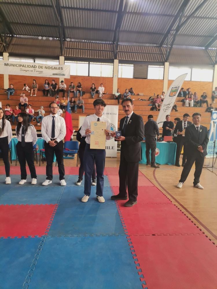 Nicolás Henríquez premio taekwondo ITF