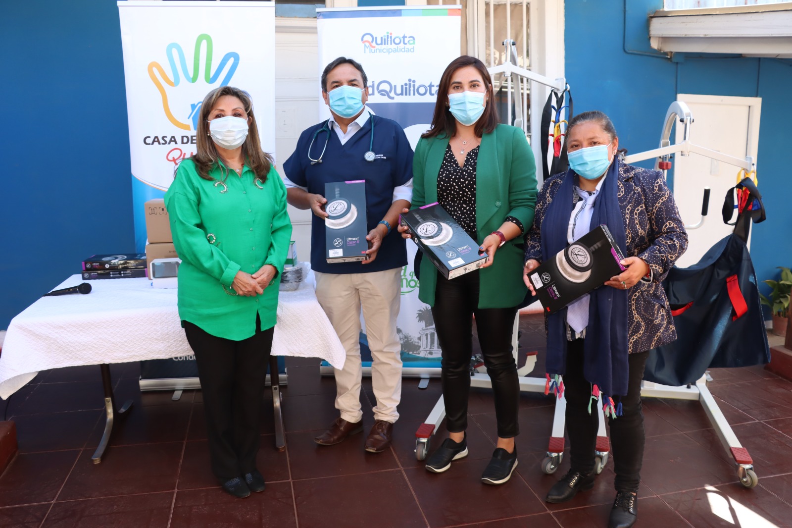 Rotary Club hizo millonaria donación de insumos médicos al municipio de Quillota