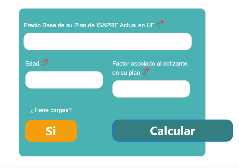 Calculadora de deuda de mi Isapre