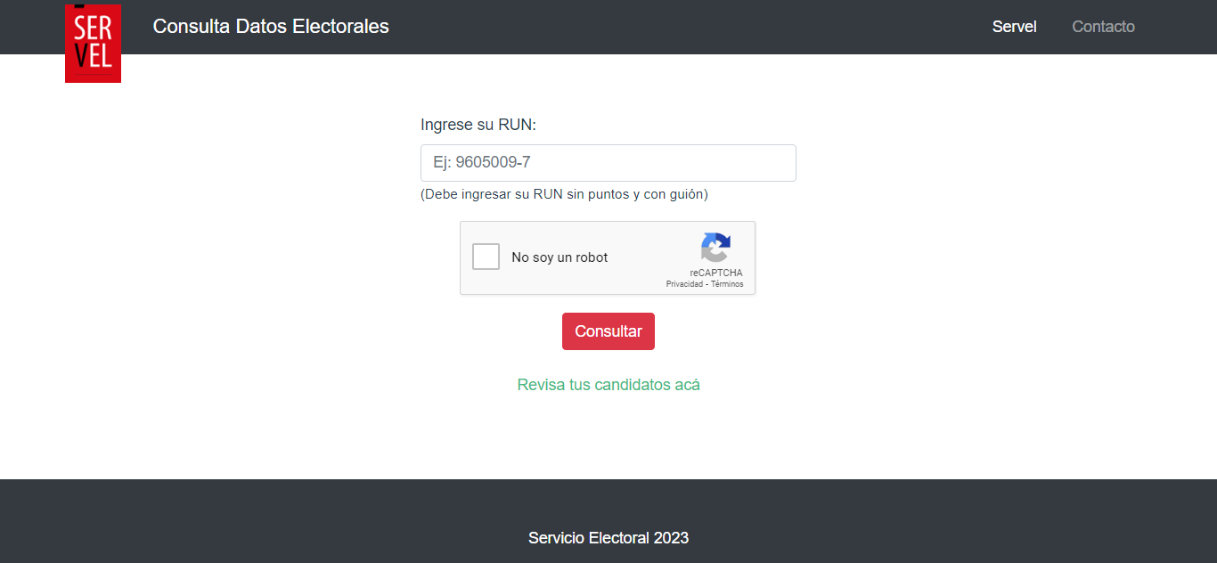 ¿Dónde me toca votar el domingo 7 de mayo? consulta con tu RUT