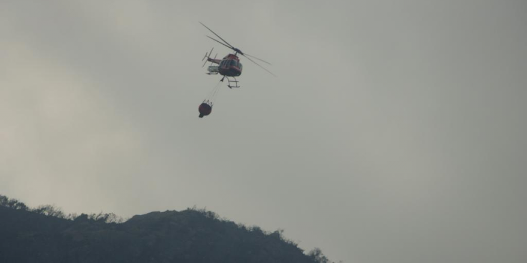 Mantienen Alerta Roja en Papudo y Zapallar: incendio está controlado