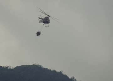 Mantienen Alerta Roja en Papudo y Zapallar: incendio está controlado