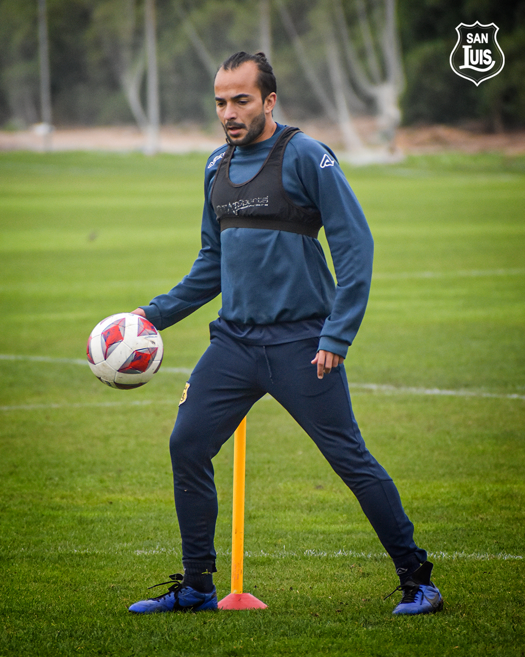 Mathias Vidangossy es una baja de San Luis para el partido con Cobreloa