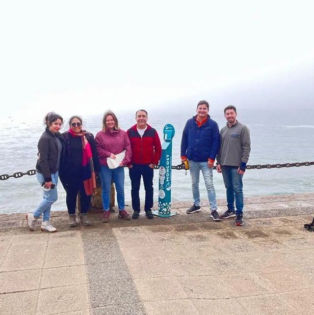 Papudo Con sus celulares vecinos ayudan a monitorear la erosión de la playa