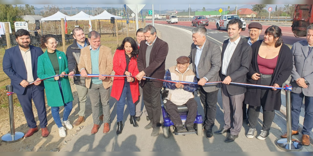 Quillota: Autoridades inauguran obras del Camino Troncal San Pedro