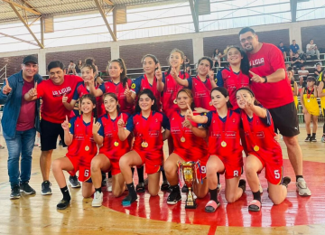 El momento de gloria del basquetbol femenino juvenil de La Ligua